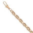 9ct Yellow Gold Patterned Fancy Bracelet 8.5"