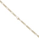 9ct Yellow Gold Figaro Chain 18"