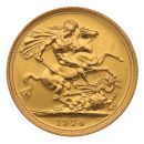1974 Elizabeth II Decimal Portrait UK Full Sovereign Coin