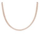 9ct Rose Gold Albert Chain 16"