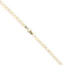 9ct Yellow Gold Double 18" Curb Chain