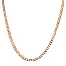 9ct Yellow Gold Plain Foxtail Chain 22"