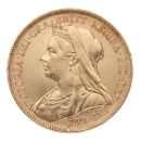 1895 Victoria Old Head Australia Full Sovereign Coin