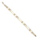 9ct Yellow Gold Rennie Mac Fancy Bracelet 7"