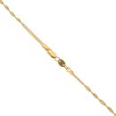 22ct Yellow Gold Milan Twist Chain 16"