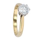 18ct Yellow Gold 1.07ct Diamond Solitaire Ring