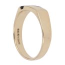 9ct Yellow Gold Onyx Stripe Signet Ring