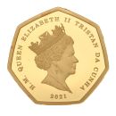 2021 50th Anniversary of Decimalisation 50p Tristan Da Cunha Boxed with Proof