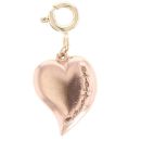 9ct Yellow and Rose Gold Cariad Heart Clogau Charm