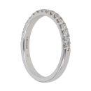 18ct White Gold 0.33ct Brilliant Cut Lab Grown Diamond Eternity Ring