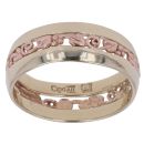 9ct Yellow and Rose Gold Tree Of Life Clogau Band Ring