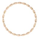 9ct Yellow Gold Twist Patterned Bangle