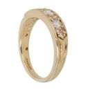 18ct Yellow Gold 0.60ct Brilliant Cut Diamond Fancy Ring