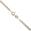 18ct Yellow Gold Curb Chain 20"