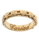 18ct Yellow Gold Tree Of Life Cariad Clogau Ring