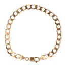 9ct Yellow Gold Curb Bracelet 7.5"
