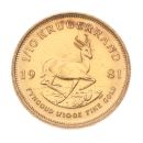 1981 1/10oz South Africa Krugerrand Coin