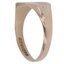 9ct Yellow Gold Patterned Signet Ring