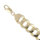 9ct Yellow Gold Curb Bracelet 8.5"