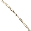 9ct Yellow Gold Curb Chain 22"