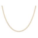 9ct Yellow Gold Curb Chain 18"