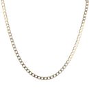 9ct Yellow Gold Curb Chain 22"