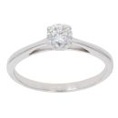 18ct White Gold 0.35ct Diamond Solitaire Ring