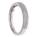 18ct White Gold 0.42ct Brilliant Cut Diamond Fancy Ring