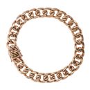 9ct Yellow Gold Curb Bracelet 9.5"