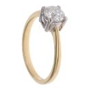18ct Yellow Gold 1.00ct Brilliant Cut Diamond Solitaire Ring