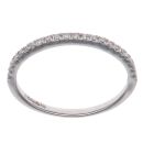 9ct White Gold 0.25ct Brilliant Cut Diamond Eternity Ring