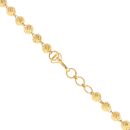 22ct Yellow Gold Mala Bead Chain 24"