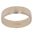 9ct Yellow Gold Patterned Wedding Band 5.89mm