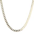 9ct Yellow Gold Curb Chain 20"