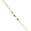 9ct Yellow Gold Double 22" Curb Chain