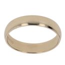 9ct Yellow Gold Plain Wedding Band 4.2mm