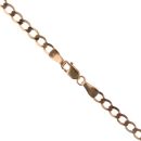 9ct Yellow Gold Ingot Pendant And Chain 22"