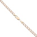 9ct Yellow Gold Curb Chain 22"