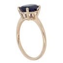 9ct Yellow Gold Kyanite Single Stone Ring