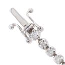 18ct White Gold 2.00ct Diamond Tennis Bracelet 7"