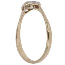18ct Yellow Gold 0.15ct Brilliant Cut Diamond Cluster Ring