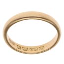 22ct Yellow Gold Wedding Band 3.65mm