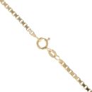 18ct Yellow Gold Box Chain 24"