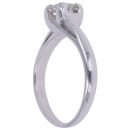 18ct White Gold 0.60ct Brilliant Cut Diamond Solitaire Ring