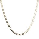 9ct Yellow Gold Curb Chain 20"