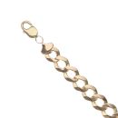 9ct Yellow Gold Curb Bracelet 8.5"