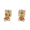9ct Yellow Gold 0.26ct Diamond Stud Earrings by Anya Belle