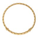 22ct Yellow Gold Children's Twisted Expanding Bangle