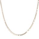 9ct Yellow Gold Figaro Chain 24"