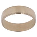 9ct Yellow Gold Milgrain Wedding Band 5.9mm